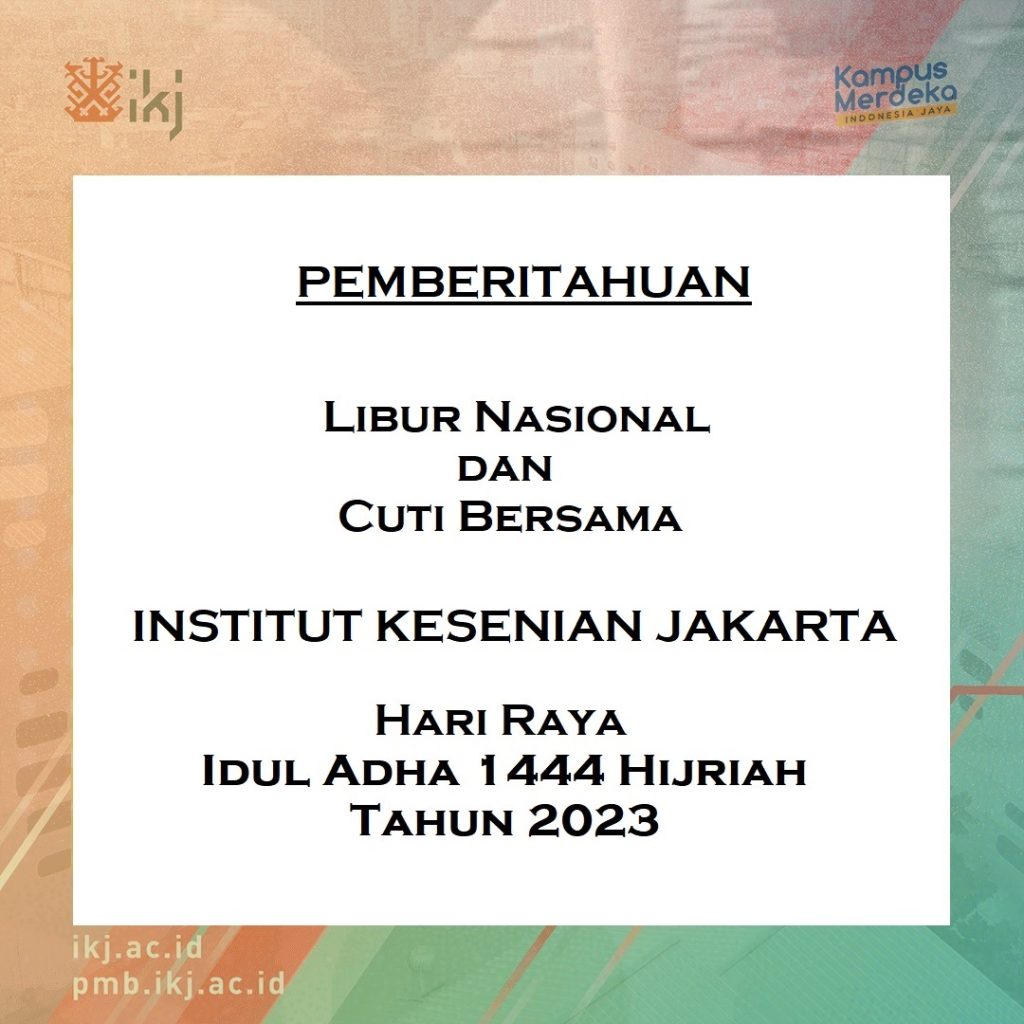 Pemberitahuan Libur Nasional Dan Cuti Bersama Ikj Hari Raya Idul Adha 1444 Hijriah Tahun 2023 8916